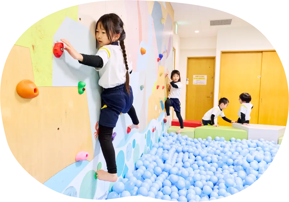 室内遊び場の様子