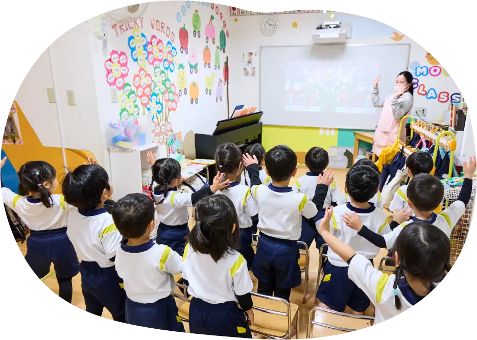 英語教育プログラムの様子