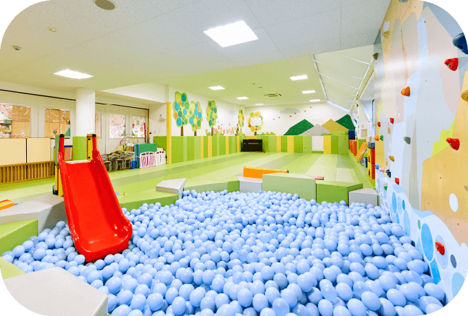 ボールプールの写真